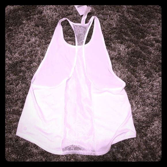 Fabletics Tops - NWT Fabletics lacy racer back tank